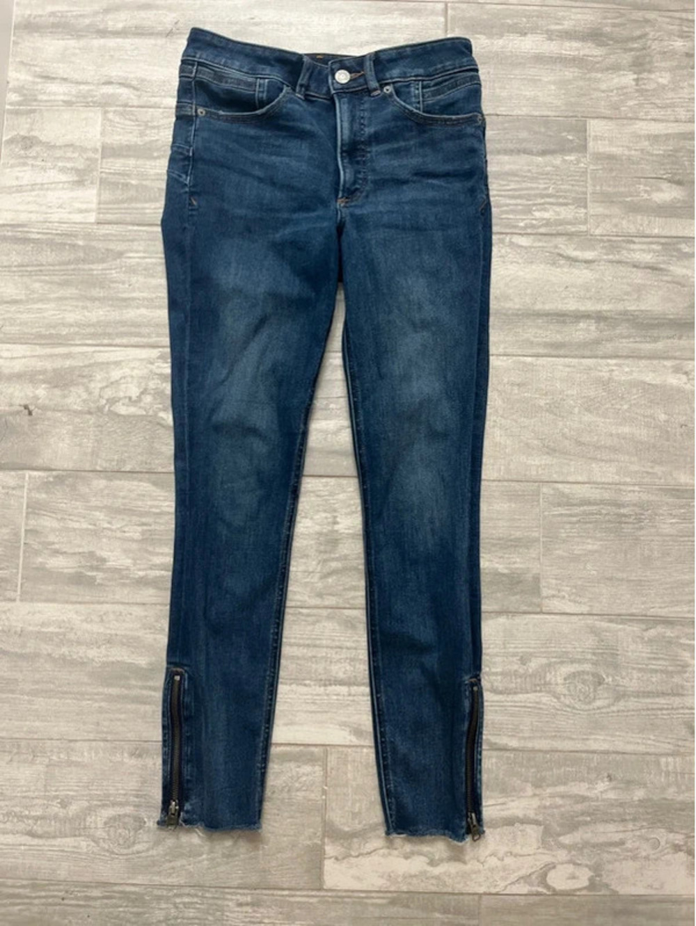 Express High Rise Skinny Jeans